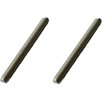 2 varillas roscadas M8 x 50 mm V4A – Tornillo roscado exterior – Acero inoxidable industrial